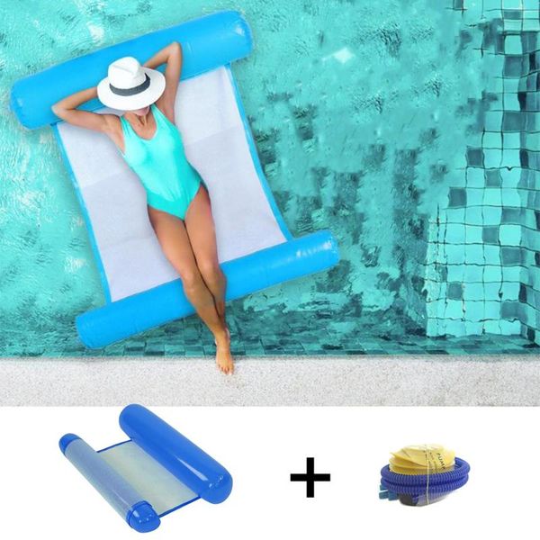 outdoor folding water hammock swimming pool inflatable floating air mattress chair floats & tubes
outdoor folding water hammock swimming pool inflatable floating air mattress chair floats & tubes
