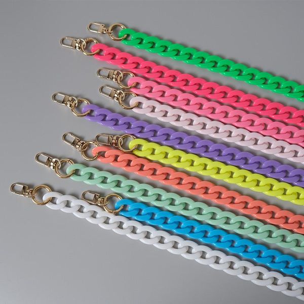 bag parts & accessories 1pc detachable shoulder strap acrylic resin chain handles diy replacement solid color wide 30cm/41cm, Black
bag parts & accessories 1pc detachable shoulder strap acrylic resin chain handles diy replacement solid color wide 30cm/41cm, Black