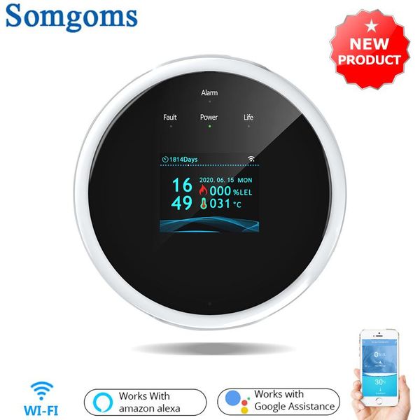 smart home control tuya wifi gas lpg leak sensor alarm fire security detector app safety leakage support life
smart home control tuya wifi gas lpg leak sensor alarm fire security detector app safety leakage support life