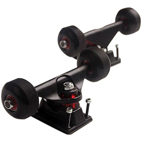 -2 sets skate board wheels aluminum alloy skateboard trucks rubber four-wheel longboard parts mini cruiser skateboarding
-2 sets skate board wheels aluminum alloy skateboard trucks rubber four-wheel longboard parts mini cruiser skateboarding