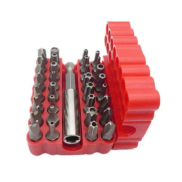 professional hand tool sets 157a 33pcs security bit set with magnetic extension holder tamper proof hex star screwdriver bits
professional hand tool sets 157a 33pcs security bit set with magnetic extension holder tamper proof hex star screwdriver bits