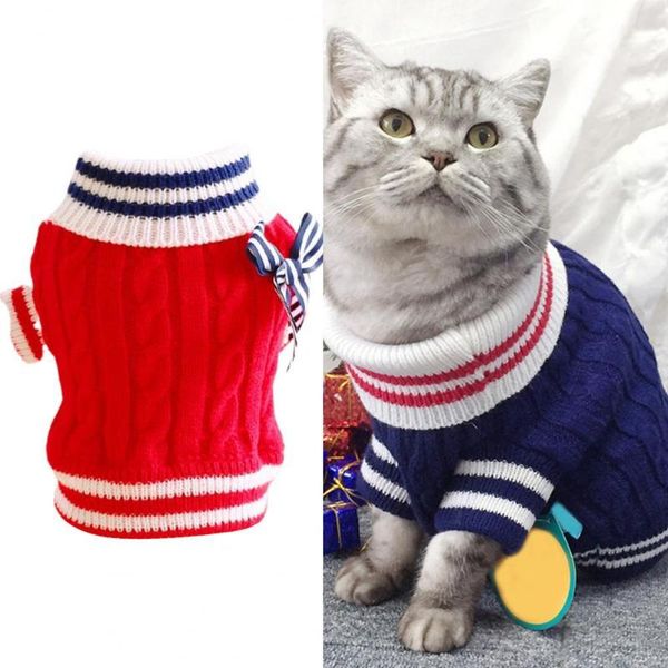 cat costumes turtleneck stylish adorable navy style striped pet coat acrylic fiber sweater fashionable for autumn
cat costumes turtleneck stylish adorable navy style striped pet coat acrylic fiber sweater fashionable for autumn