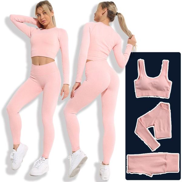 yoga outfit fitness wome set workout clothes athletic wear sports gym high waist legging bra long sleeve sportswear
yoga outfit fitness wome set workout clothes athletic wear sports gym high waist legging bra long sleeve sportswear