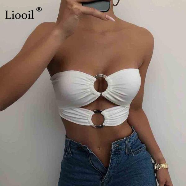 women's tanks & camis liooil off the shoulder short corset women summer 2021 streetwear strapless hollow out black white bodycon t
women's tanks & camis liooil off the shoulder short corset women summer 2021 streetwear strapless hollow out black white bodycon t