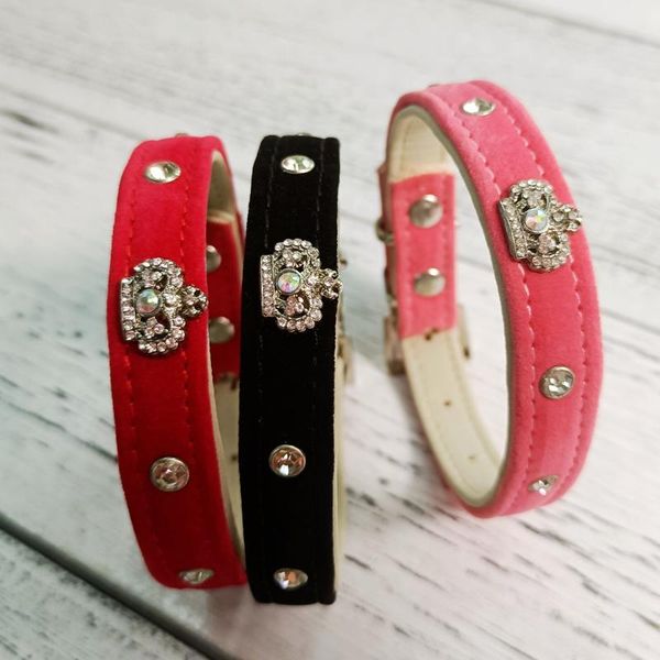 dog collars & leashes rhinestone crown flocking pet cat collar four seasons little small puppy animal neck accessory pink black red stock on
dog collars & leashes rhinestone crown flocking pet cat collar four seasons little small puppy animal neck accessory pink black red stock on
