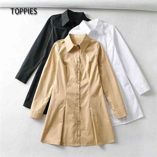 women long sleeve shirt dress solid color slim mini japan clothes female blouses 210421, Black;gray
women long sleeve shirt dress solid color slim mini japan clothes female blouses 210421, Black;gray