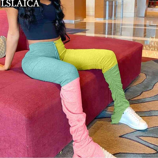 women pants panelled elastic waist lacing up casual stacked fashion street style knitted ladies slim trousers 210520, Black;white
women pants panelled elastic waist lacing up casual stacked fashion street style knitted ladies slim trousers 210520, Black;white