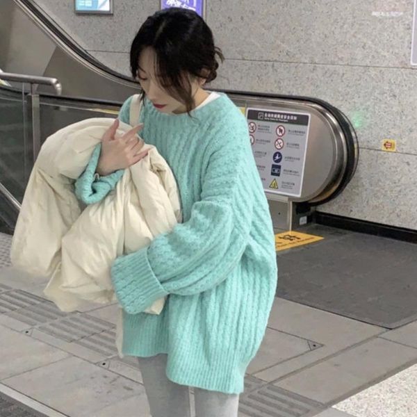 women's sweaters 2021 autumn winter korean girl retro white loose casual warm turret round neck sweater long-sleeved drop, White;black
women's sweaters 2021 autumn winter korean girl retro white loose casual warm turret round neck sweater long-sleeved drop, White;black