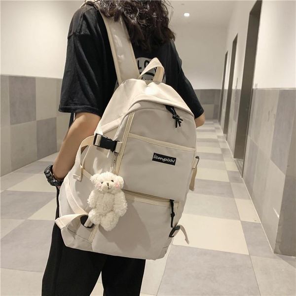backpack student ladies fashion buckle women cute school bag kawaii girl waterproof nylon book female luxury laptop
backpack student ladies fashion buckle women cute school bag kawaii girl waterproof nylon book female luxury laptop