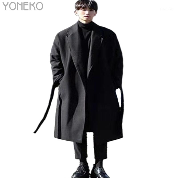japanese windbreaker men's long section thick warm coat tide loose wool woolen korean version trench coats, Tan;black
japanese windbreaker men's long section thick warm coat tide loose wool woolen korean version trench coats, Tan;black