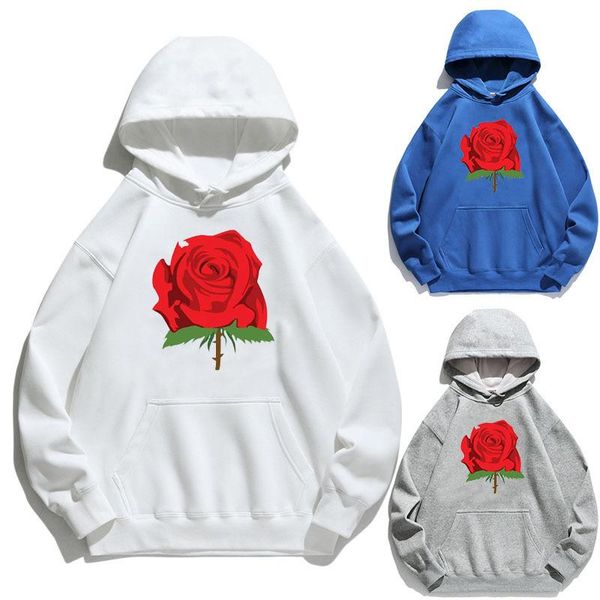 women's hoodies & sweatshirts women hoodie red rose printed fleece long sleeve loose sweatshirt with hat girls pullovers spring autumn, Black
women's hoodies & sweatshirts women hoodie red rose printed fleece long sleeve loose sweatshirt with hat girls pullovers spring autumn, Black
