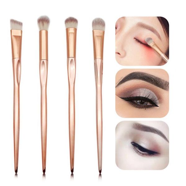 makeup brushes professional 4 pcs eye rose gold concealer shadow lip brush cosmetic tools sets maquiagem pinceles
makeup brushes professional 4 pcs eye rose gold concealer shadow lip brush cosmetic tools sets maquiagem pinceles