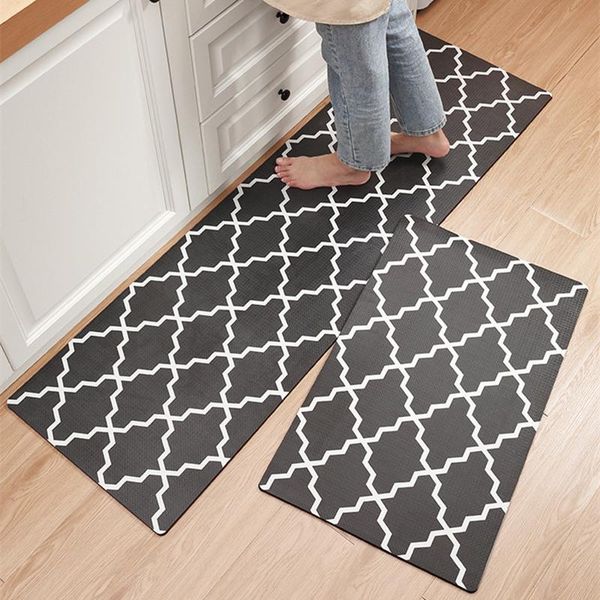 carpets kitchen mat classic geometric pattern leather pvc long floor waterproof and oil-proof rug anti-fatigue foot
carpets kitchen mat classic geometric pattern leather pvc long floor waterproof and oil-proof rug anti-fatigue foot