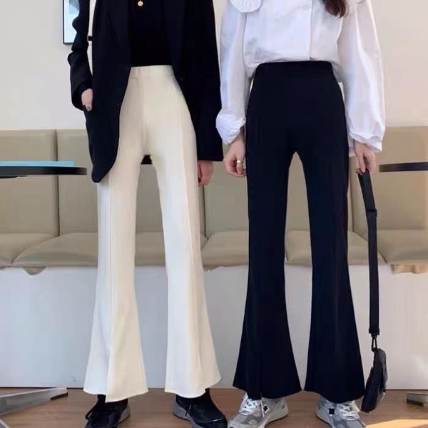women's pants & capris vriginer 2021 flare women casual fall winter harajuku long stretch high waist trousers sweatpants, Black;white
women's pants & capris vriginer 2021 flare women casual fall winter harajuku long stretch high waist trousers sweatpants, Black;white