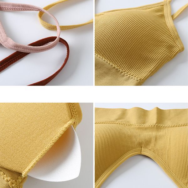 women underwear sets v-neck seamless lingerie solid color basic simple suit g-string, Black;white
women underwear sets v-neck seamless lingerie solid color basic simple suit g-string, Black;white