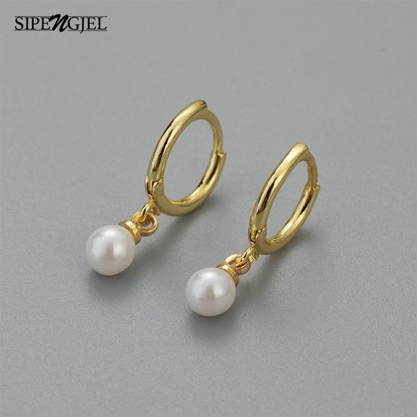 hoop & huggie sipengjel fashion simple pearl earrings elegant small for women pendant jewelry gift 2021, Golden;silver
hoop & huggie sipengjel fashion simple pearl earrings elegant small for women pendant jewelry gift 2021, Golden;silver