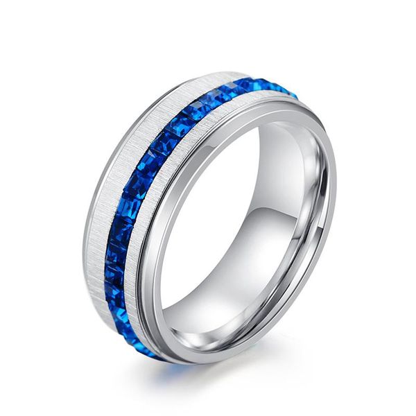 wedding rings fashion 8mm stainless steel finger jewelry women accessorie female bangtan blue color square cubic zirconia band, Slivery;golden
wedding rings fashion 8mm stainless steel finger jewelry women accessorie female bangtan blue color square cubic zirconia band, Slivery;golden