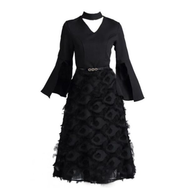 elegant splicing black vestidos trendy pastel robe autumn style party dress women hepburn high slim waist ukraine casual dresses, Black;gray
elegant splicing black vestidos trendy pastel robe autumn style party dress women hepburn high slim waist ukraine casual dresses, Black;gray