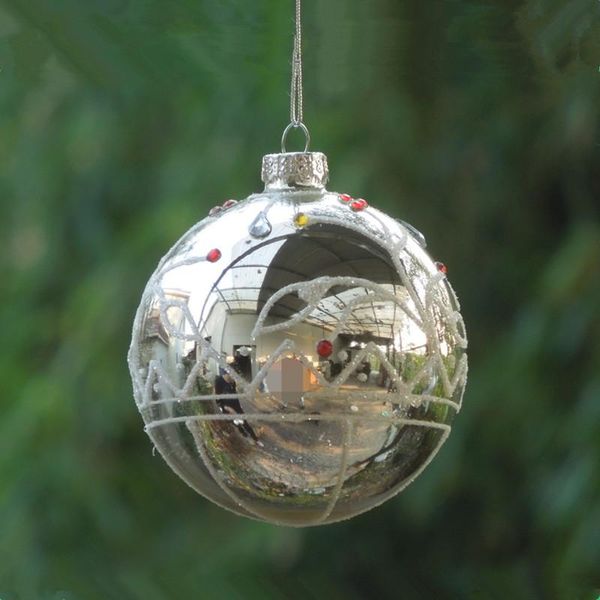 party decoration 12pcs/pack diameter=8cm silver mirror glass ball christmas day tree hanging pendant festival wedding friend gift
party decoration 12pcs/pack diameter=8cm silver mirror glass ball christmas day tree hanging pendant festival wedding friend gift