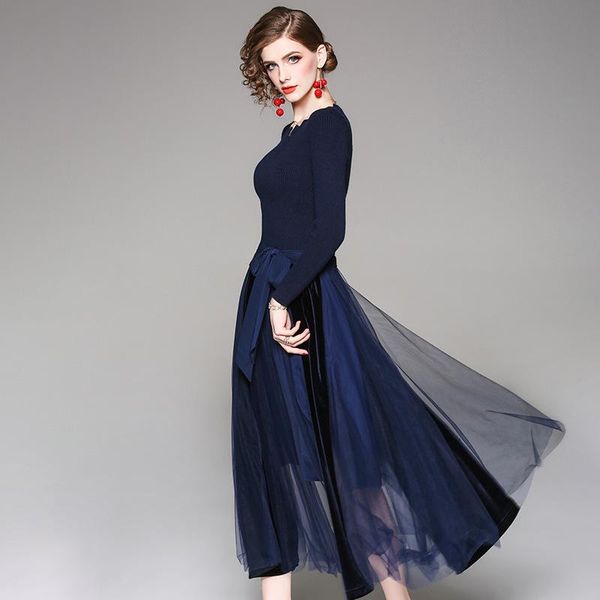 casual dresses vintage dress women long spring fall clothes kintted mesh slim elegant party vestidos verano lwl1668, Black;gray
casual dresses vintage dress women long spring fall clothes kintted mesh slim elegant party vestidos verano lwl1668, Black;gray