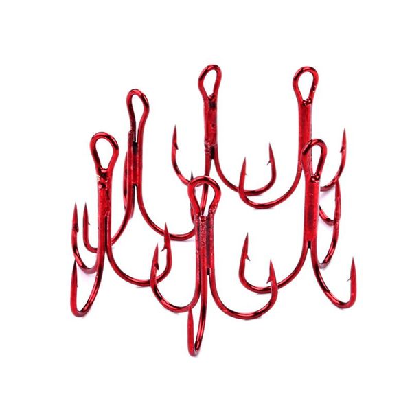 pcs fishing hook high carbon steel treble tackle round bent saltwater 2#-10# bass hooks
pcs fishing hook high carbon steel treble tackle round bent saltwater 2#-10# bass hooks