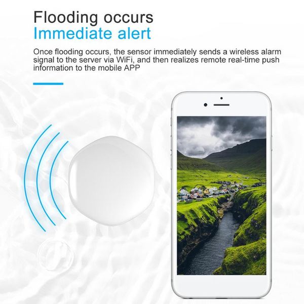 smart home control wifi water alarm sensor leak detector overflow flood leakage remote monitor
smart home control wifi water alarm sensor leak detector overflow flood leakage remote monitor