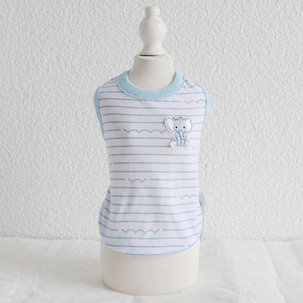 dog apparel elephant striped vest blue pet products summer 100% cotton clothing for dogs cats chihuahua teddy puppy clothes
dog apparel elephant striped vest blue pet products summer 100% cotton clothing for dogs cats chihuahua teddy puppy clothes