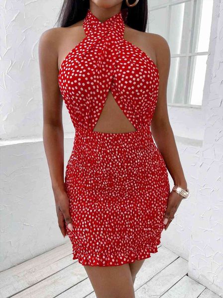 summer sweet stylish backless women dress floral printed sleeveless wrapped chest nack hanging lace up slim wild mini, Black;gray
summer sweet stylish backless women dress floral printed sleeveless wrapped chest nack hanging lace up slim wild mini, Black;gray