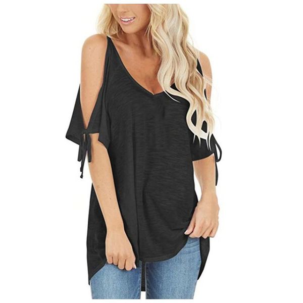 slit sleeve cold shoulder shirt women casual summer t girl 2021 tee loose t-shirt plus size black color women's, White
slit sleeve cold shoulder shirt women casual summer t girl 2021 tee loose t-shirt plus size black color women's, White