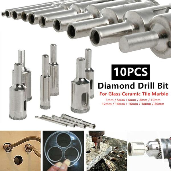 diamond hole saw drill bit set glass ceramic tile marble cutting tools 3-20mm for dremel accessorie professional hand tool sets
diamond hole saw drill bit set glass ceramic tile marble cutting tools 3-20mm for dremel accessorie professional hand tool sets