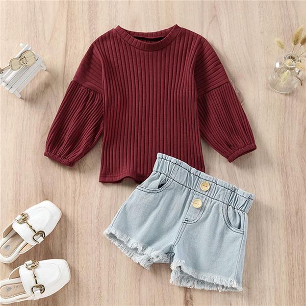 clothing sets kids girls 2pcs autumn clothes set long sleeve puff cuff round neck knitted sweater +elastic waist buttoned shorts for 1-, White
clothing sets kids girls 2pcs autumn clothes set long sleeve puff cuff round neck knitted sweater +elastic waist buttoned shorts for 1-, White