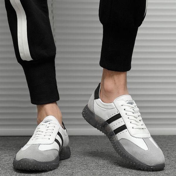 new mens sneakers genuine leather casual white shoes korean style simple all-match fashion shoes sports mens shoes wholesale 1156-c, Black
new mens sneakers genuine leather casual white shoes korean style simple all-match fashion shoes sports mens shoes wholesale 1156-c, Black