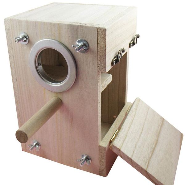 small animal supplies wood birds nest box breeding parrot cockatiels swallows outdoors roof wooden bird house nature
small animal supplies wood birds nest box breeding parrot cockatiels swallows outdoors roof wooden bird house nature