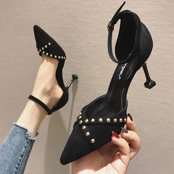 dress shoes women fashion navy blue buckle strap stiletto heels for office lady casual black rivet heel ad-26
dress shoes women fashion navy blue buckle strap stiletto heels for office lady casual black rivet heel ad-26