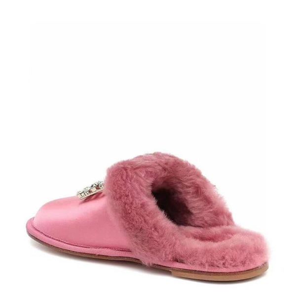 vallu2021 winter big rhinestone buckle flat fur shoes fashionable indoor sandals slippers, Black
vallu2021 winter big rhinestone buckle flat fur shoes fashionable indoor sandals slippers, Black