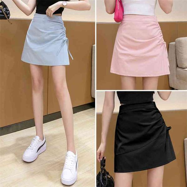 summer high waist slimming simple solid color bag hip skirt casual plus size women a-line short shpping 210527, Black
summer high waist slimming simple solid color bag hip skirt casual plus size women a-line short shpping 210527, Black