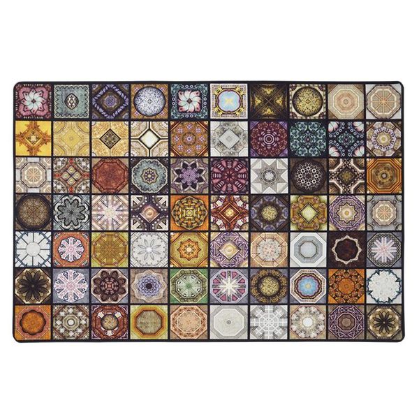 carpets retro moroccan style tile carpet hallway non-slip mat bedroom living room corridor rug
carpets retro moroccan style tile carpet hallway non-slip mat bedroom living room corridor rug