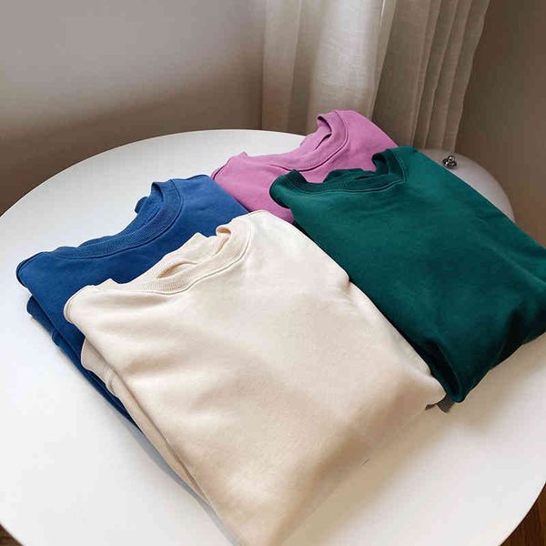 women's hoodies & sweatshirts korean style loose casual oversize woman autumn terry cotton pullovers qxdf, Black
women's hoodies & sweatshirts korean style loose casual oversize woman autumn terry cotton pullovers qxdf, Black