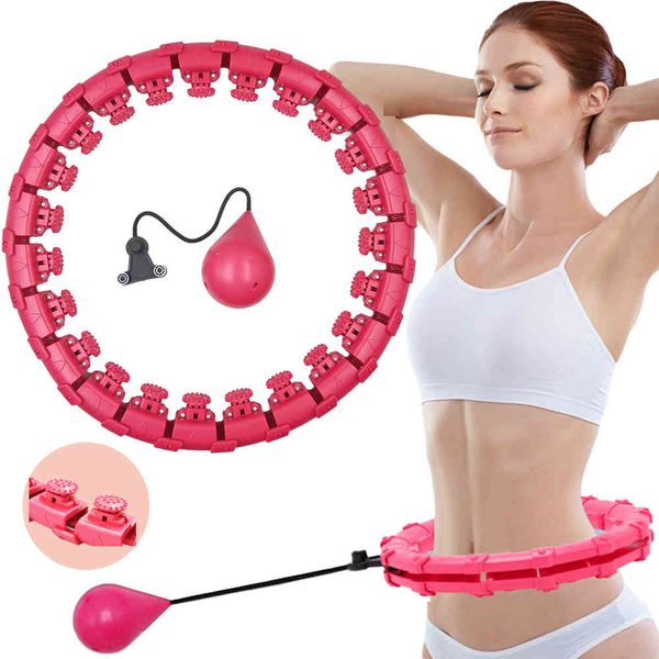 24 sections adjustable hoola hoop yoga circles smart weighted sport ring lose weight massager abdomen thin waist exercise machine fitness in
24 sections adjustable hoola hoop yoga circles smart weighted sport ring lose weight massager abdomen thin waist exercise machine fitness in