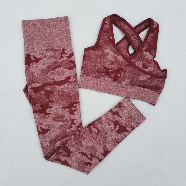 women's tracksuits camo seamless yoga set women fitness clothing sportswear high waist gym leggings tights workout bra sport suit, Gray
women's tracksuits camo seamless yoga set women fitness clothing sportswear high waist gym leggings tights workout bra sport suit, Gray