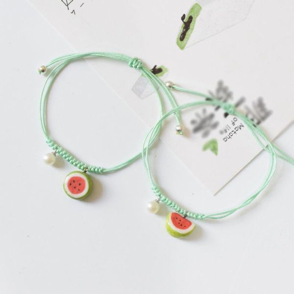 charm bracelets women girl cute fruit ceramics bracelet watermelon hand chain leisure jewelry fashion handmade gift, Golden;silver
charm bracelets women girl cute fruit ceramics bracelet watermelon hand chain leisure jewelry fashion handmade gift, Golden;silver