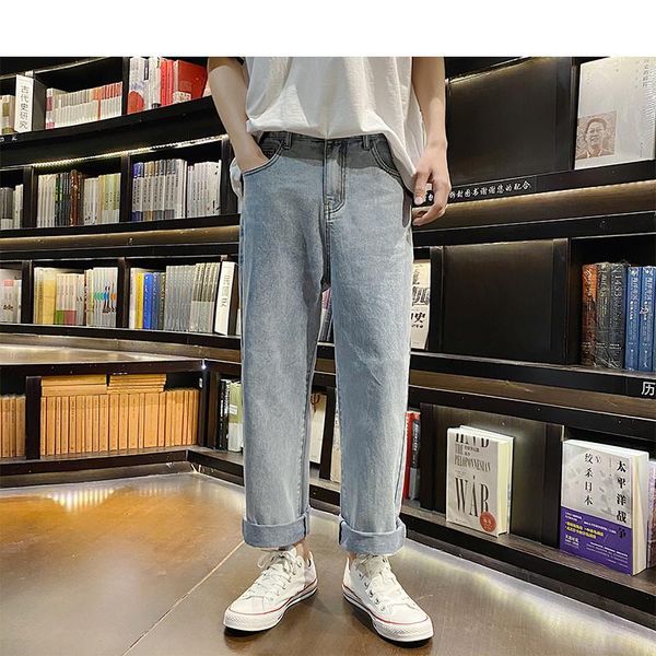 men's jeans male hip hop baggy straight harem pants mens korean fashions blue japanese streetwear denim men
men's jeans male hip hop baggy straight harem pants mens korean fashions blue japanese streetwear denim men