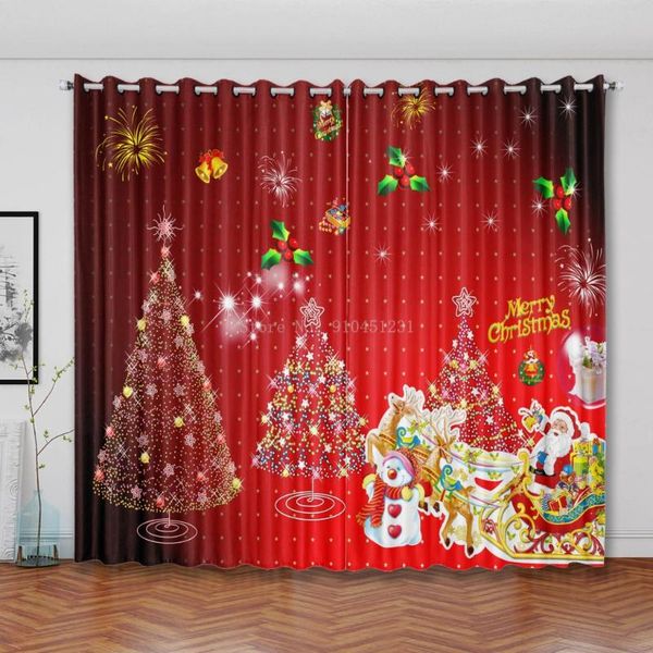 curtain & drapes christmas tree 3d printing pattern window living room shade suit kids bedroom with hook rings accessories
curtain & drapes christmas tree 3d printing pattern window living room shade suit kids bedroom with hook rings accessories
