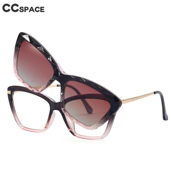 sunglasses 48311 tr90 cat eye flip dual purpose anti blue glasses frames polarized clip-on women fashion computer eyeglasses, White;black
sunglasses 48311 tr90 cat eye flip dual purpose anti blue glasses frames polarized clip-on women fashion computer eyeglasses, White;black