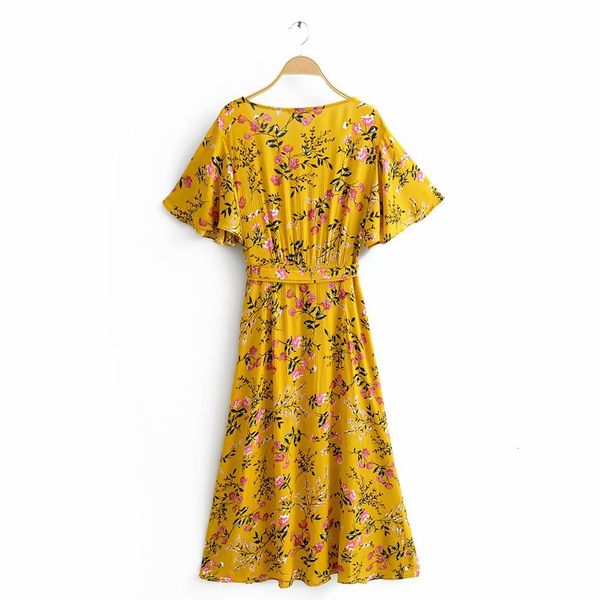 skirts women v-neck short-sleeved lace-up waist floral print vintage seaside resort chic female midi dress mujer, Black
skirts women v-neck short-sleeved lace-up waist floral print vintage seaside resort chic female midi dress mujer, Black