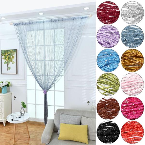 100x200cm shiny tassel-line curtains living room string curtain window door divider drape valance home decor & drapes
100x200cm shiny tassel-line curtains living room string curtain window door divider drape valance home decor & drapes