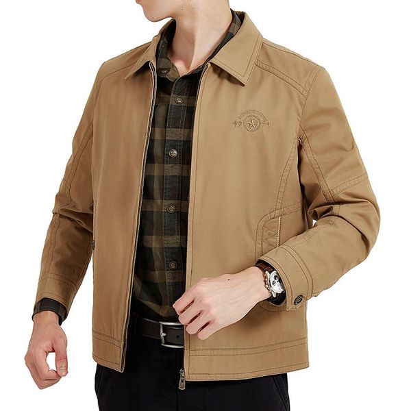 men's jackets autumn jacket men military and coats male outwear pure cotton windbreaker multi-pockets chaqueta hombre m-4xl, Black;brown
men's jackets autumn jacket men military and coats male outwear pure cotton windbreaker multi-pockets chaqueta hombre m-4xl, Black;brown