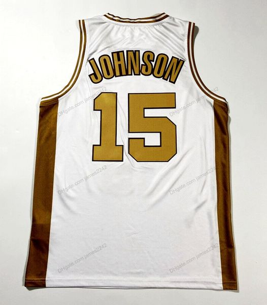 custom magic johnson #15 basketball jersey stitched white size s-4xl any name and number jerseys, Black;red
custom magic johnson #15 basketball jersey stitched white size s-4xl any name and number jerseys, Black;red
