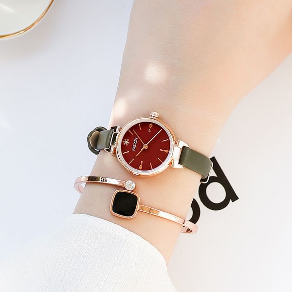 kezi kezzi students simple, fresh, small, literary and artistic sen department watch women's gift, Slivery;brown
kezi kezzi students simple, fresh, small, literary and artistic sen department watch women's gift, Slivery;brown