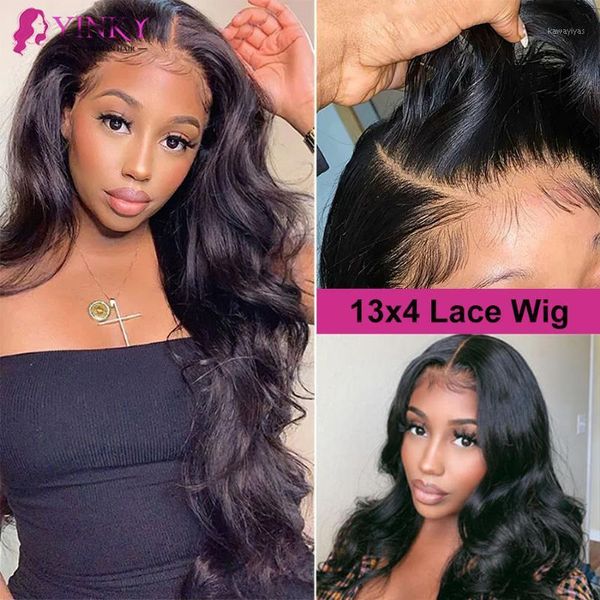 13x4 body wave lace front wig remy brazilian human hair wigs for black women 250 denaity hd transparent wigs1, Black;brown
13x4 body wave lace front wig remy brazilian human hair wigs for black women 250 denaity hd transparent wigs1, Black;brown